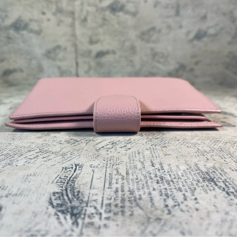 Moterm Versa Rings Planner — Pebbled Leather Pink — 6-Ring Organizer